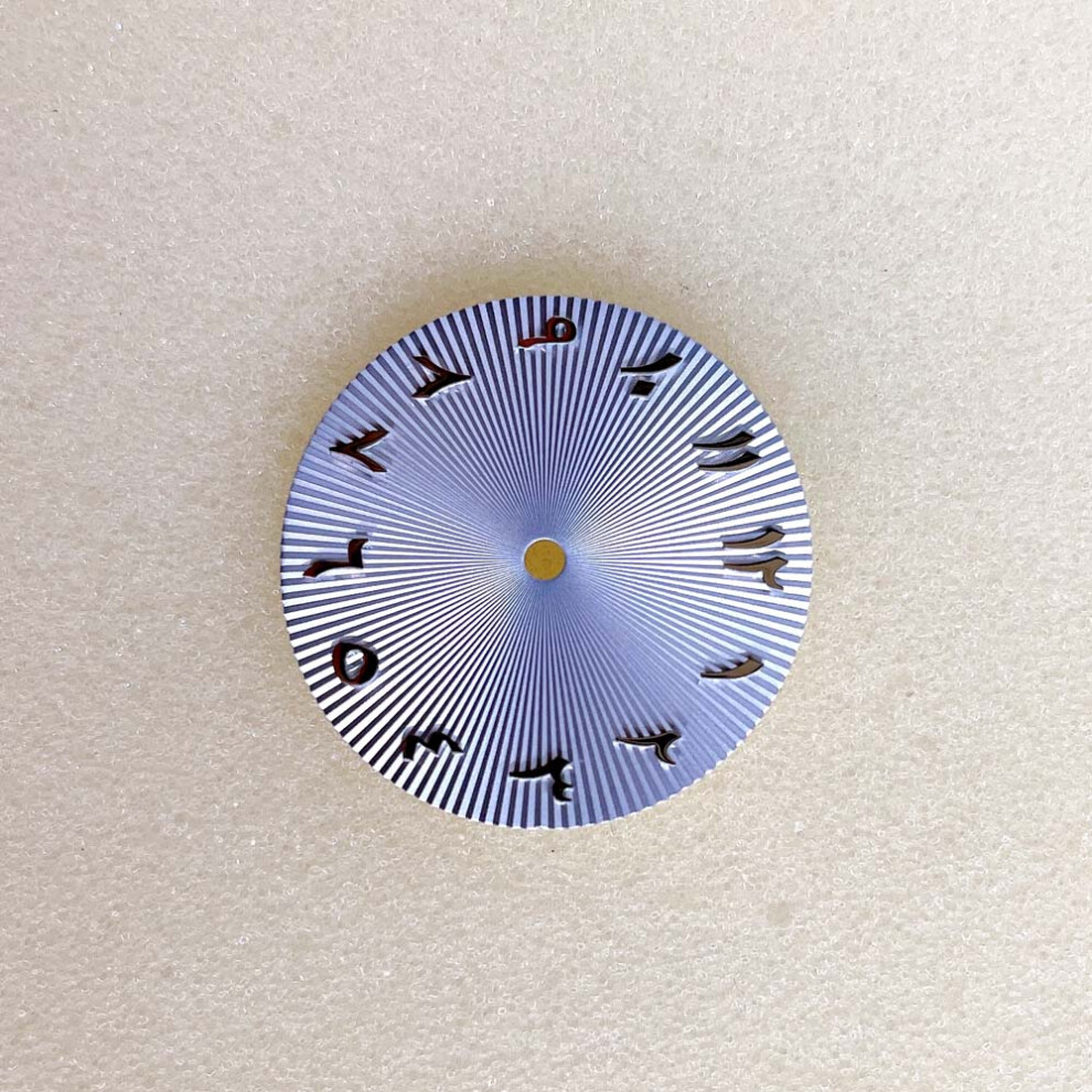 ( Blue) Watch Accessories Modified 28.5Mm Dial Rome For Nh35/Nh36 Automatic Movement Light/Blue 320997393979