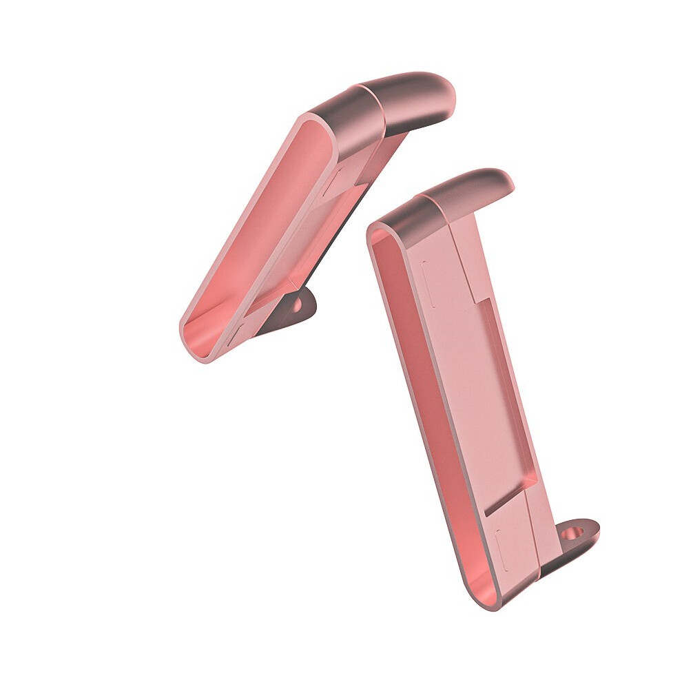 (Rose Pink) For Fitbit Versa4 Strap Connector Versa3/Sense/Sense2 Universal Metal Head Piece 320997409168