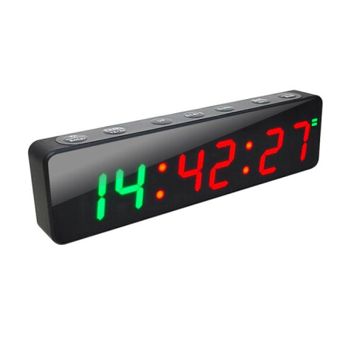 KYX--0010 Portable Magnetic Digital Display Timer Sports Group Countdown Timer(Black)