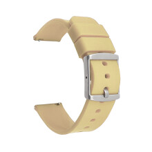 (Beige) Suitable For Omega Straps Swatch Co-branded Moon Planet Watch Straps 20MM