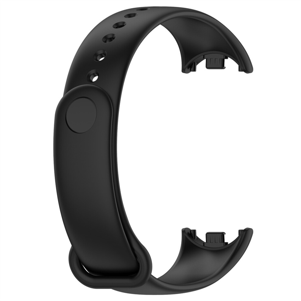 (Black) For Xiaomi Mi Band 8 Nfc Smart Watch Strap Sport Tpu Wrist Band Bracelet Black 320997417675