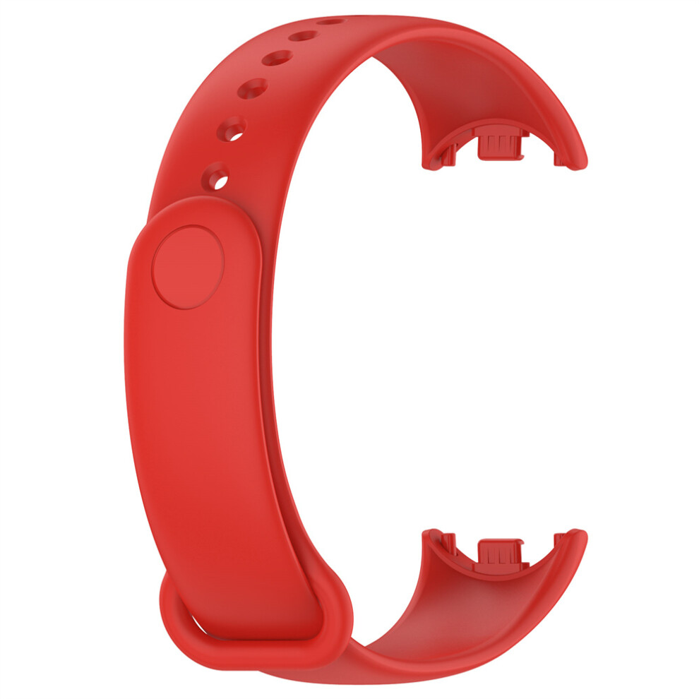 (Red) For Xiaomi Mi Band 8 Nfc Smart Watch Strap Sport Tpu Wrist Band Bracelet Red 320997417682