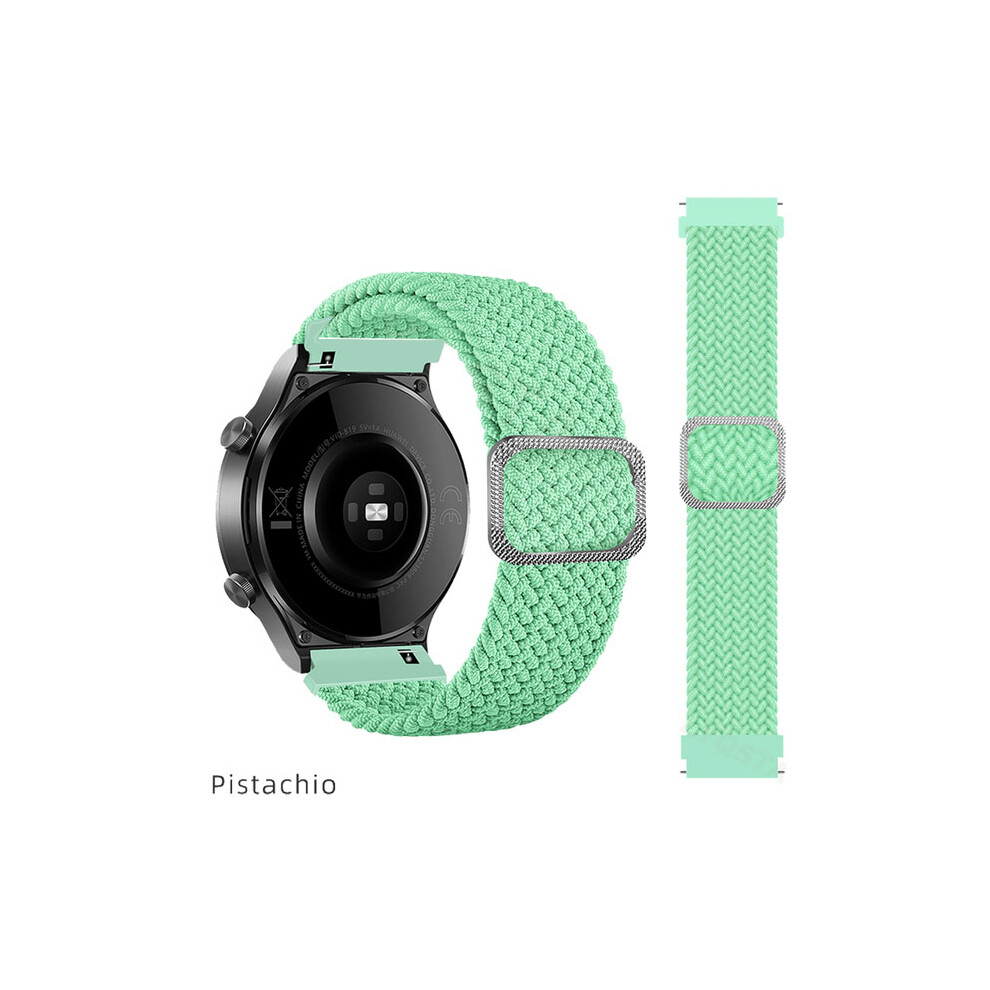 (Teal, 22mm) 20/22mm Nylon Replaceable Strap For Samsung Watch5 Band For Huawei GT3 Watchband