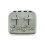 De'Longhi De'Longhi Argento Flora CT04.GR 4 Slice Toaster - Peppermint Green 1