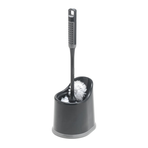 Addis Addis ComfiGrip Toilet Brush And Holder Set In Graphite