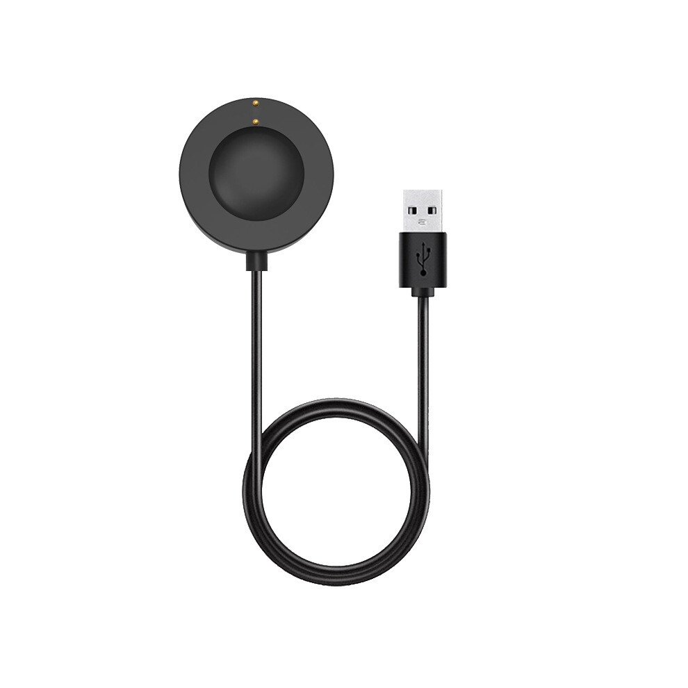 (Black) Magnetic Dock Charger For Fossil Gen 6 5/4 Sport Smartwatch Charger 320997418955