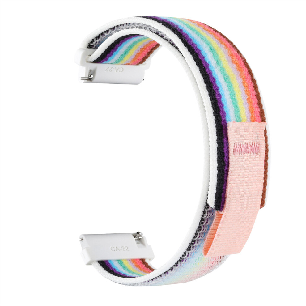 Black ( Colour, 20Mm) For Samsung Watch4/5 Huawei Gt3 Amazfi Smartwatch Strap 20Mm22mm Nylon Strap