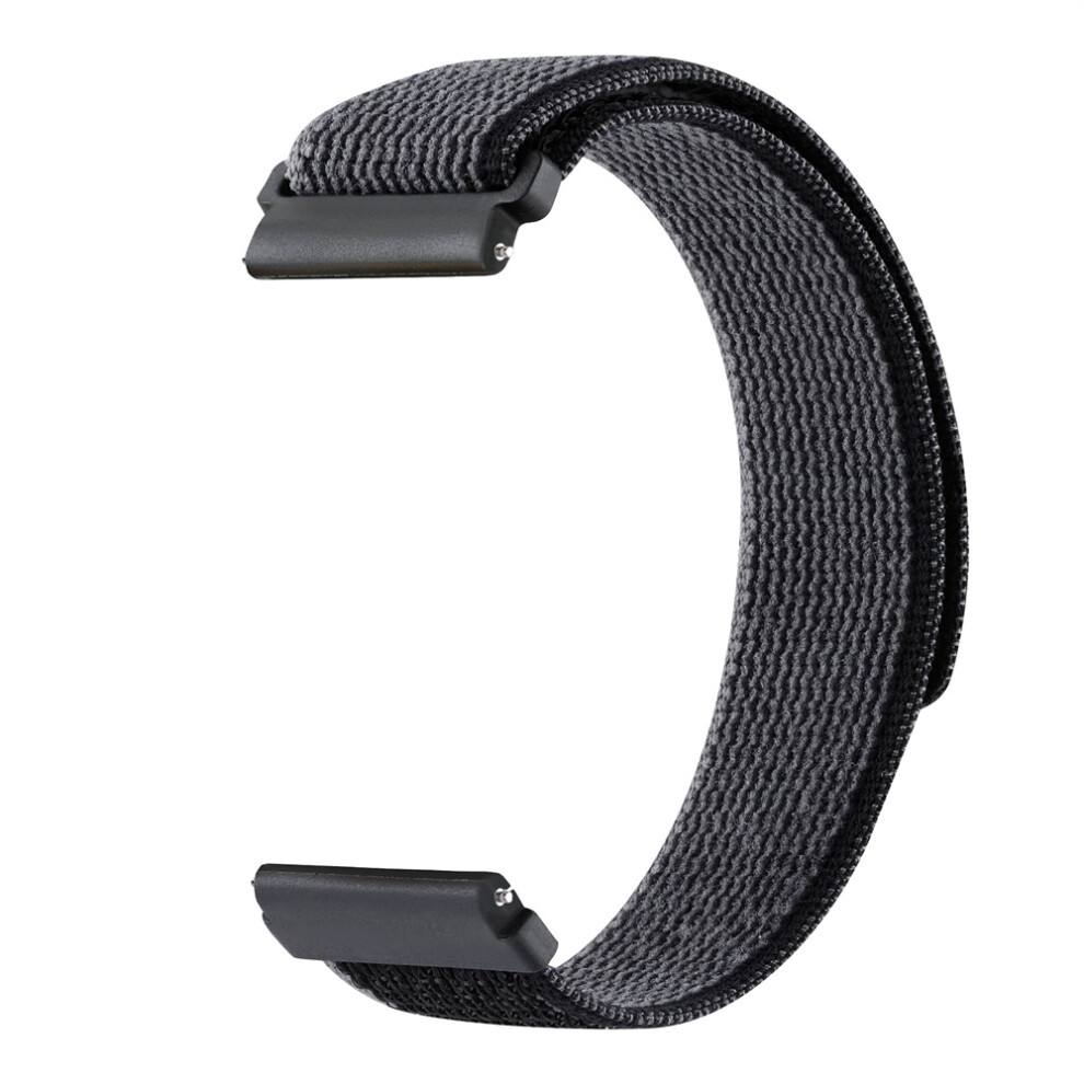 Black/Grey ( And 22Mm) For Samsung Watch4/5 Huawei Gt3 Amazfi Smartwatch Strap 20Mm22mm Nylon Strap