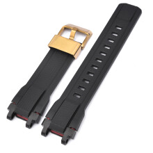(Gold buckle) For Casio MTG-B1000 G1000 Watch Straps Resin Strap Watch Accessories