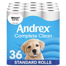 Andrex Complete Clean Toilet Roll - 36 Toilet Roll, 2
