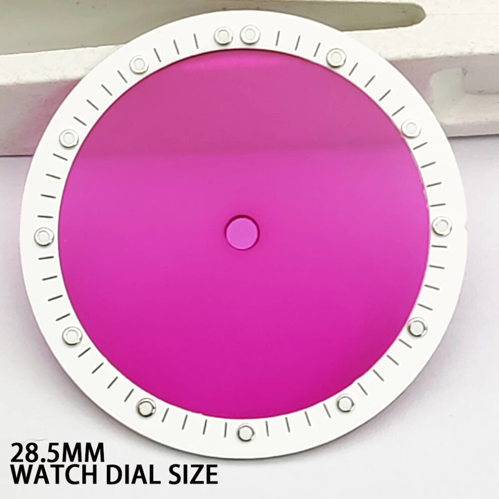 (Colour E) 28.5Mm Dial Watch Dial Luminous For Nh35/36/38/70 Movements Watch Accessories Green 320997427407