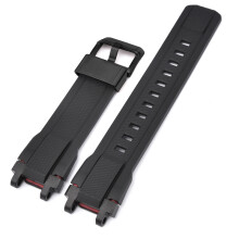 (Black buckle) For Casio MTG-B1000 G1000 Watch Straps Resin Strap Watch Accessories