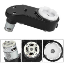 RS390 sähkömoottorin vaihdelaatikko 6v/12v 12000-20000rpm lasten autoleluille (12v 16000rpm)--