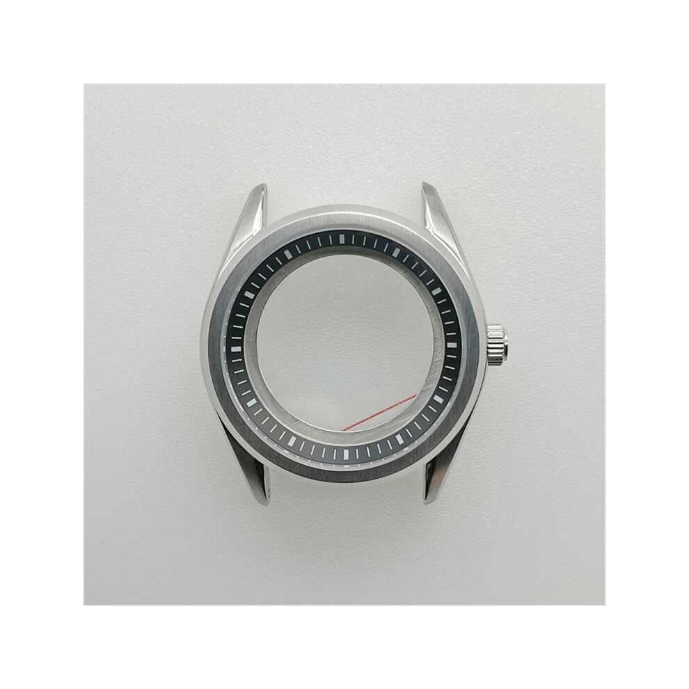 (Black) 41Mm Watch Case For Seiko Nh35/36 4R35a 4R36a Movement Watch Modification Parts Black 320997428510