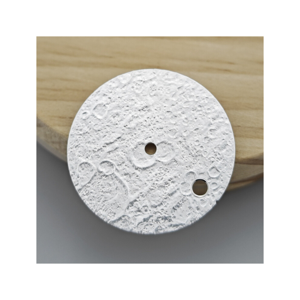 () 28.5Mm Dial Chang'e Moon Dial Black For Nh35/36 Movement White/Silver 320997430001