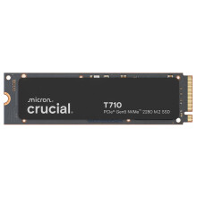 Crucial T710 2TB SSD NVMe M.2 PCIe 5.0 x4 Gen5, Read/Write Speeds up to 14,500/13,800 MB/s, Laptop & Desktop (PC) Compatible, TLC NAND, Solid State D