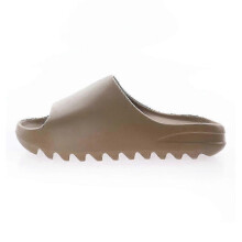 (38-39, Brown) Unisex Pillow Slides Sandals Anti-slip Ultra-soft Slippers Home Cloud Shoes-Good
