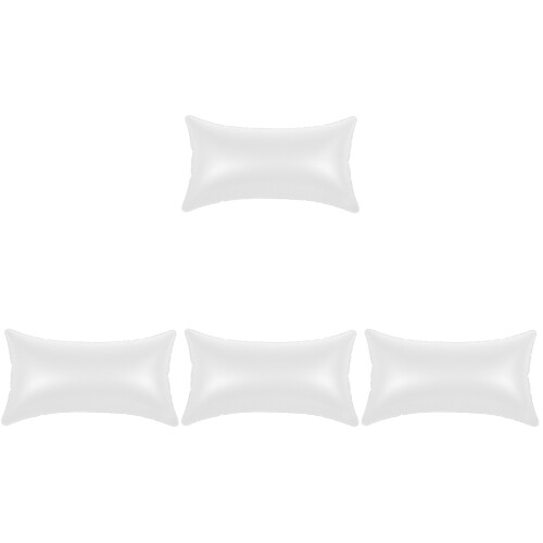 4Pièces Coussin Gonflable Transparent En PVC Pour Camping