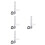 4Pièces Antenne Directionnelle Longue Portée En Aluminium ABS 1