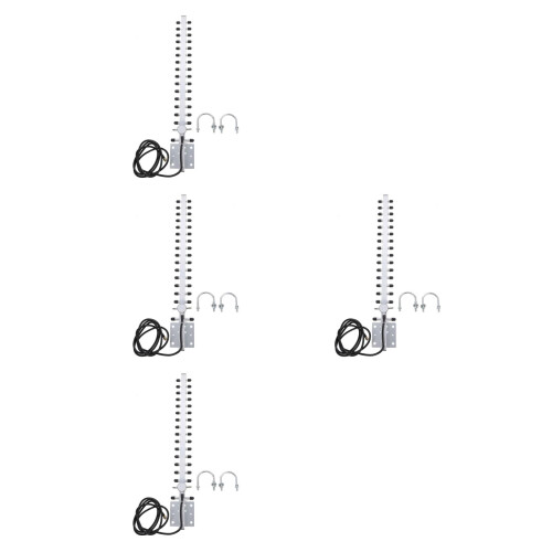 4Pièces Antenne Directionnelle Longue Portée En Aluminium ABS