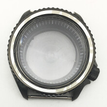 Stainless Steel 42mm Watch Case Sapphire Mirror For NH35A/NH36A Movement