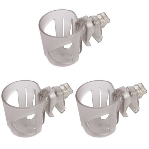 3Pièces -Gobelet Transparent En ABS Pour Poussette Bébé