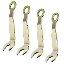Clé de réglage de pivot pour porte coulissante (lot de 4), clé de réglage pour porte de placard, clé plate de 3/8 pouce