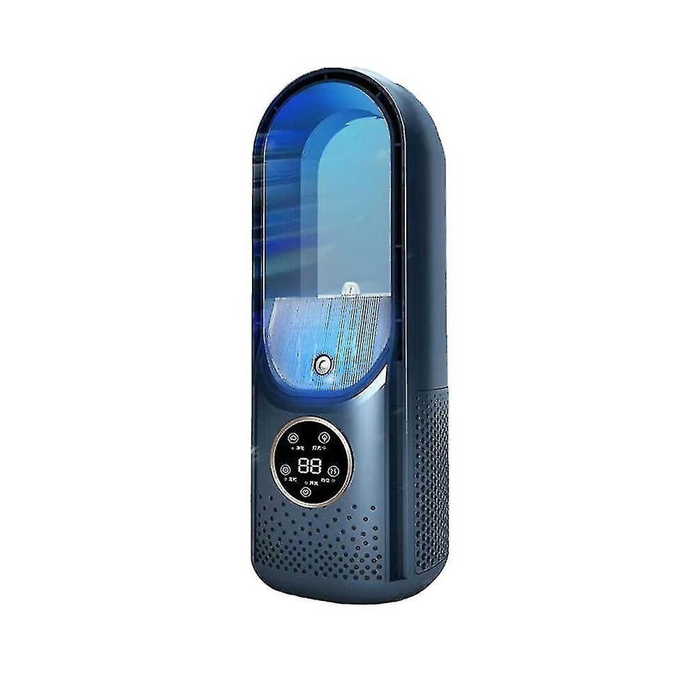 Air Conditioning Electric Fan With Air Led Display - 6 Speed Silent Timer Fan Humidifier