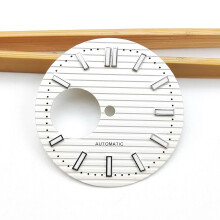 (White) 29.8MM Watch Luminous Dial for Japan NH38 Movement Modification Parts