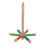 Wooden Interactive Parrot Perch Rotating Bird Cage Toy 1