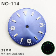 (NO-114) Green Luminous Dial 29mm Movement Repair Replacement Parts For 2813/8215/8200