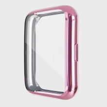 (Pink) TPU Case & Screen Protector for Huawei Watch Fit 2 / Fit 2 Active
