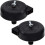 2 Pcs Compressor Filter, 16mm 3/8pt Male Thread Silent Compressor For Air Compressor (black) 1