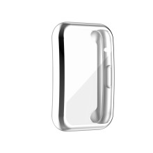 (Silver) Huawei Watch Fit Full Wrap Around TPU Case with Screen Protector