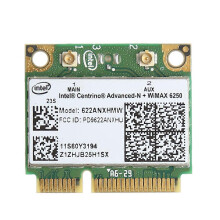 Placa Mini PCI-E Wi-Fi Dual Band 2.4G 5G 300M compatível com Intel Advanced-N WiMAX 6250, compatível com IBM, compatível com Lenovo FRU 60Y3195