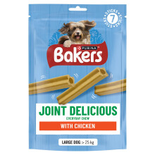 BAKERS Joint Delicious Adult Large Chicken Dog Chews 240g