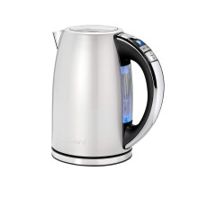 Cuisinart Multi-Temp Jug electric kettle, Fast boil, 3KW, Cordless, Frosted Pearl, Stainless Steel finish, 1.7L Capacity, Adjustable temperature, Rem