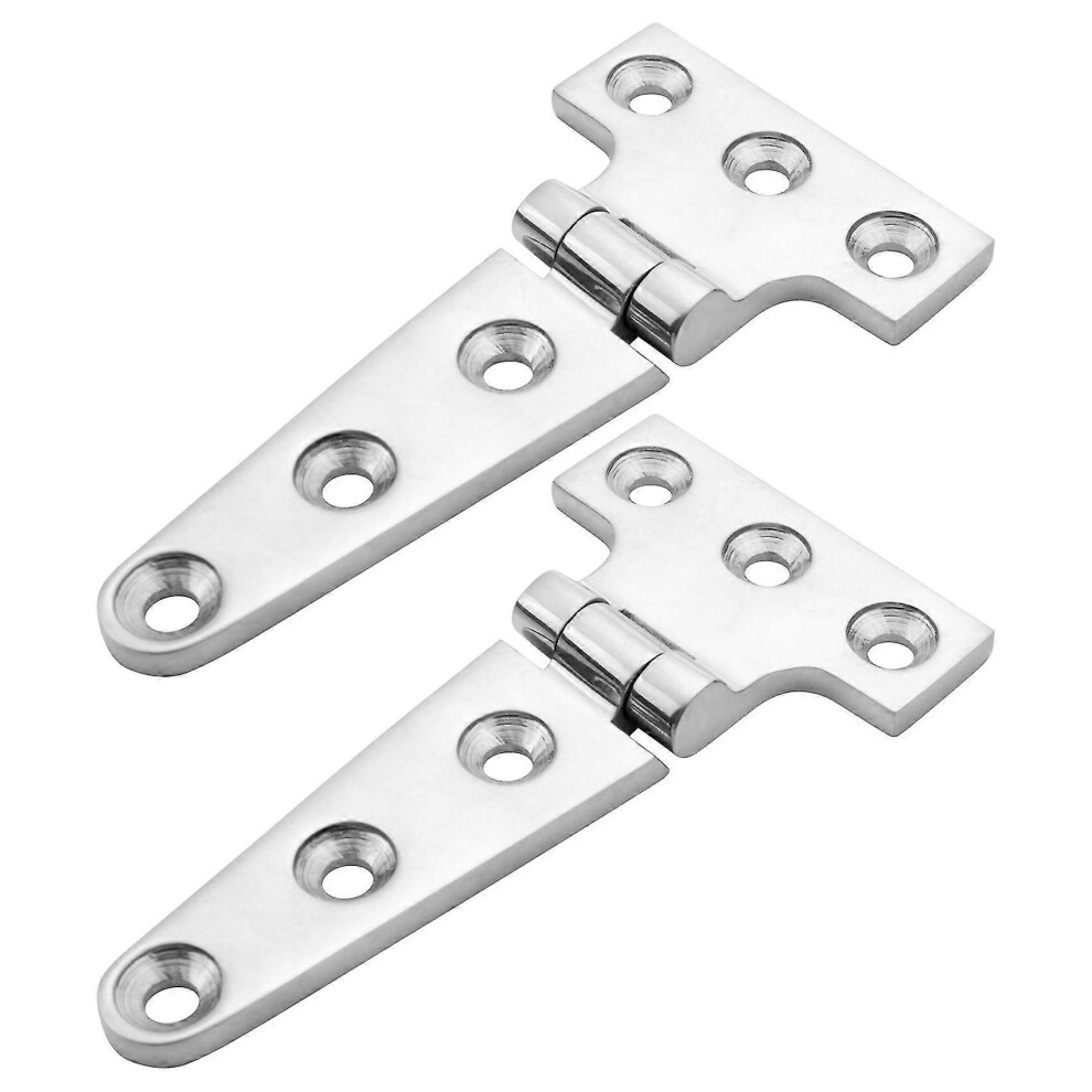 2 Pcs Heavy Duty T Hinge 316 Stainless Steel Marine Grade Casting Hinge Door Hatch Hinge Boat 7624176587986