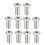 M8x20mm Innensechskant-Einsatzmutter, Schraubpfostenmutter für Möbel, 10 Stück 1