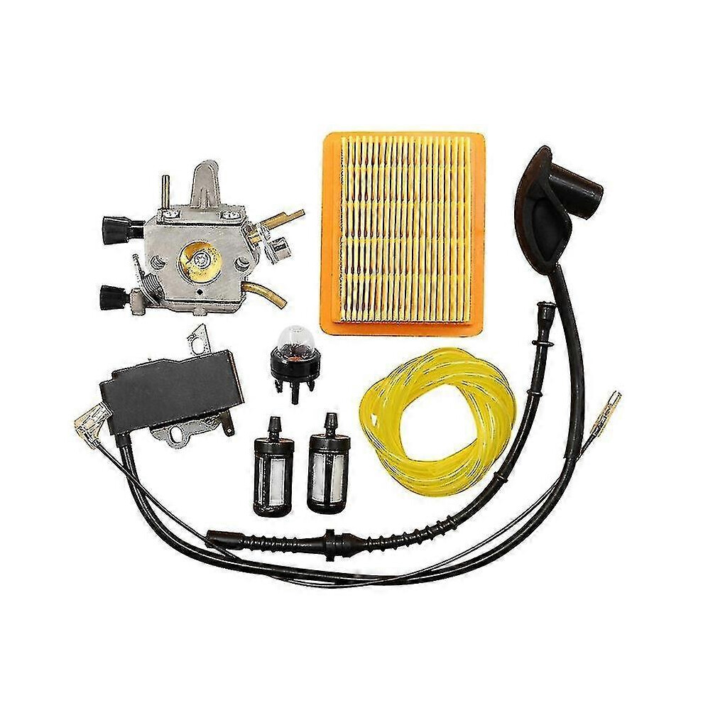 Carburetor For Stihl Fs120 Fs200 Fs250 Ignition Coil S202412308910 7624176661440