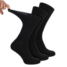 (Nov-14, Schwarz) Dr.Socks - Dr.Socks - 3er Pack Diabetiker Sport Socken Herren atmungsaktiv ohne Bund
