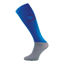 (3-5.5 A, Blau) Comodo - Comodo - Damen Kniehohe Reitpferde Socken | Pferdesport Socken zum Reiten