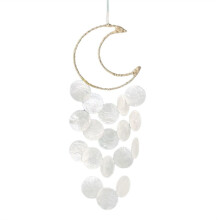 White Wind Chime Outdoor Beach Gift Indoor Outdoor Home Moving Garden Decoration