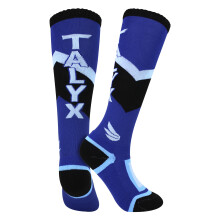 (11-14 Years, Blau) TALYX - TALYX - Jungen Skisocken gepolstert Thermo Winter Socken