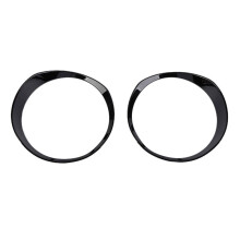 Décoration de Garniture de Couvercle de Phare Avant de Voiture pour  Jimny 2019-2024 Accessoires Extérieurs Noir