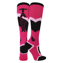 (4-6 Years, Knallpink) TALYX - TALYX - Mädchen Skisocken gepolstert Thermo feuchtigkeitsableitend Sport Socken