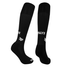 (06-Nov, Schwarz) TALYX - TALYX - Herren Fußballsocken gepolstert & atmungsaktiv Socken