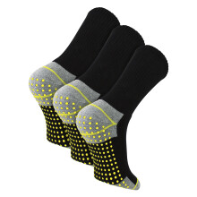 Sock Snob - Sock Snob - 3er Pack Herren Arbeitssocken Rutschfest Strapazierfähig Boot Socken