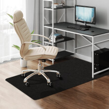 Office Chair Mat for Hardwood Floors 36x47, Large AntiSlip Desk Floor Protector with Smooth Rolling Surface