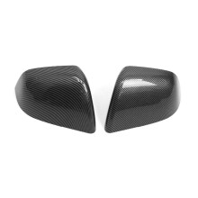 Cubierta de Espejo Retrovisor de Fibra de Carbono, Cubierta de Espejo de Puerta Lateral, Tapa de Espejo Lateral Exterior para  Modelo y 2017-2023